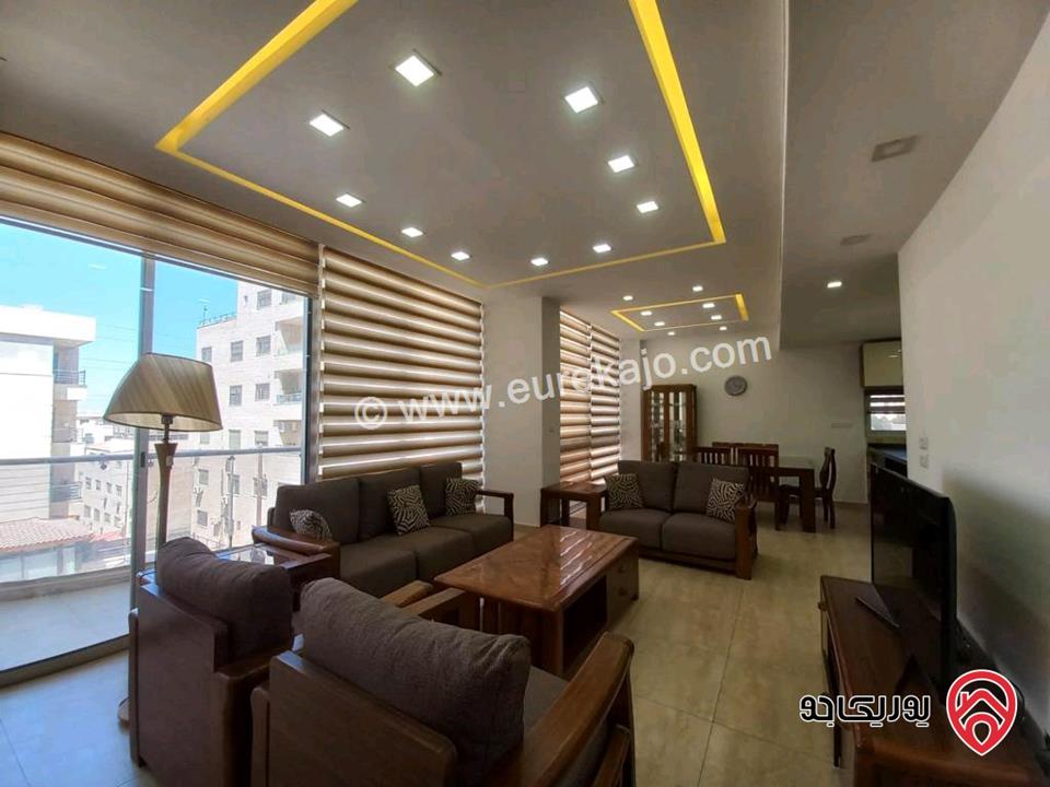 شقة مساحة 150م طابق ثاني للايجار مفروشة في عمان - دير غبار
