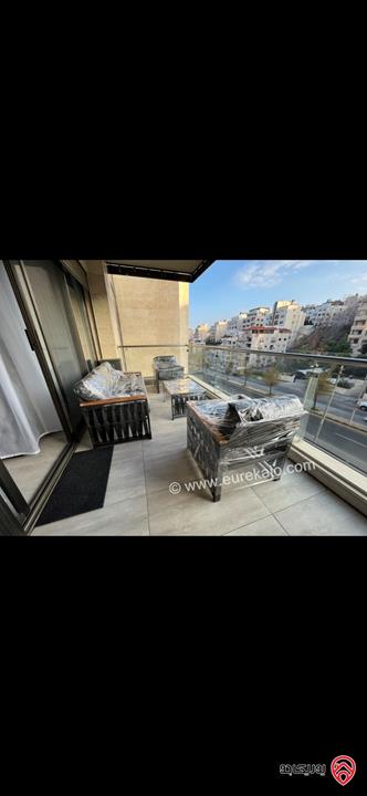 شقة ديلوكس طابق رابع مساحة 140م للايجار مفروشة في عمان - عبدون 