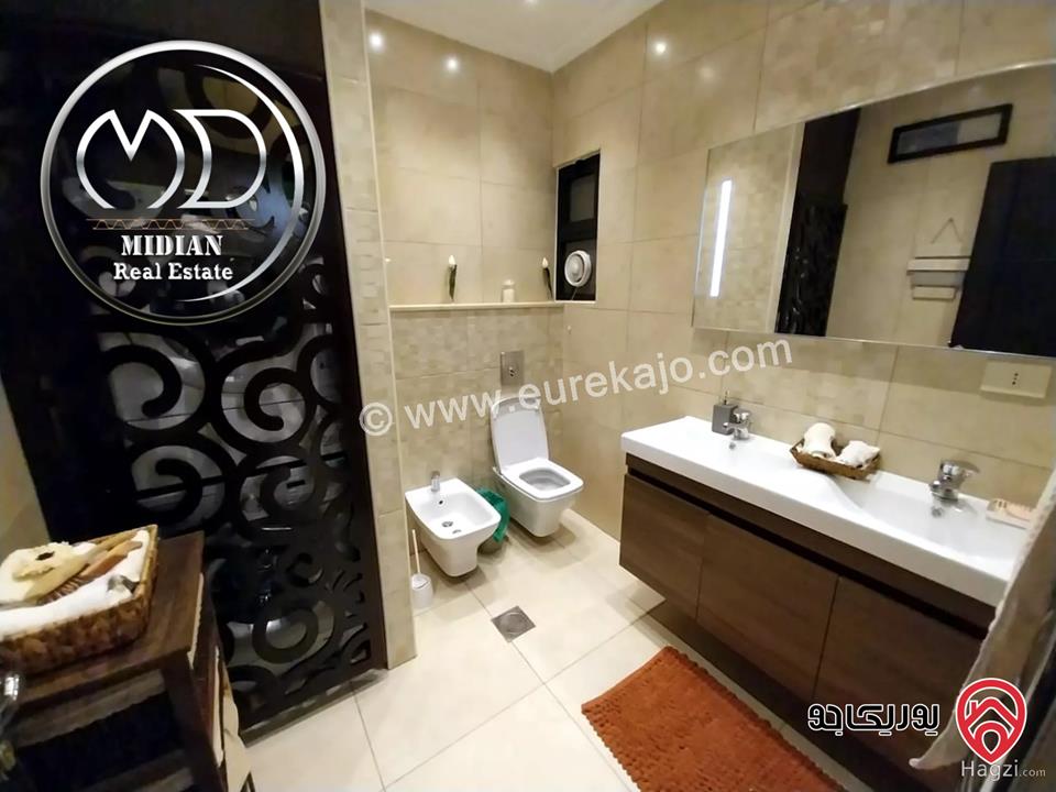 شقق طابقية مفروشة فاخرة للايجار ام السماق مساحات 225م تشطيبات و ديكورات سوبر ديلوكس اطلالة جميلة
