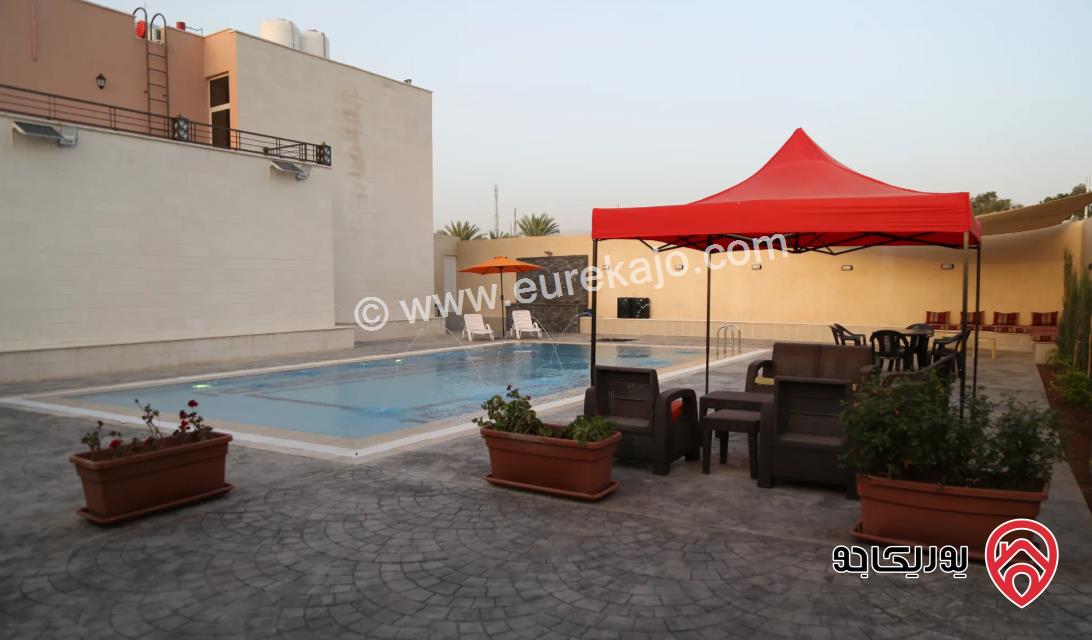 شاليهات استثمارية للبيع مساحة الأرض 630م ومساحة البناء لكل شاليه 150م للبيع في البحر الميت - الشونة الجنوبية