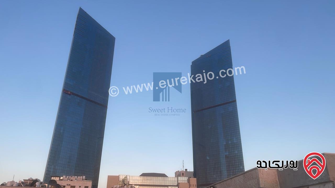 شقة فاخرة للبيع في عمان - ام اذينة طابق ثالث 185م تشطيب سوبر ديلوكس بسعر مغري