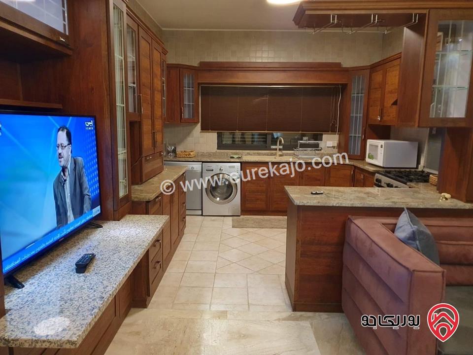 شقة مفروشة فاخرة مساحة 160م للإيجار في عمان - ديرغبار