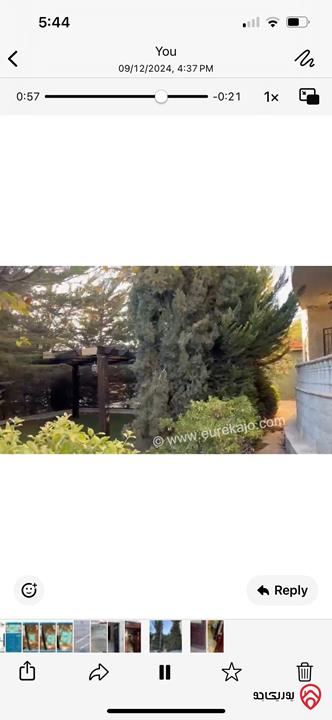فيلا مساحة 750م على مساحة الأرض 1180م للبيع في عمان - البنيات الجنوبي