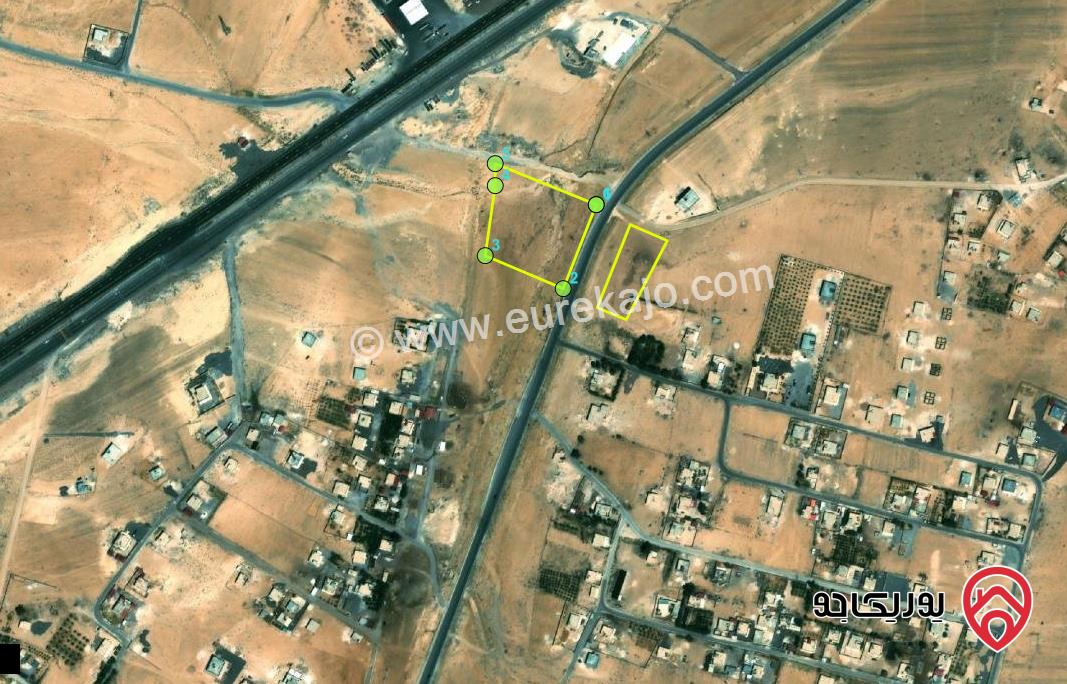 قطعه ارض مميزة مساحة 12 دونم و 257م للبيع من اراضي معان قريبه جدا من الشارع الرئيسي وتقع على شارع واجهه 95م تصلح لمحطه شحن سيارات او مجمع تجاري او استراحه 