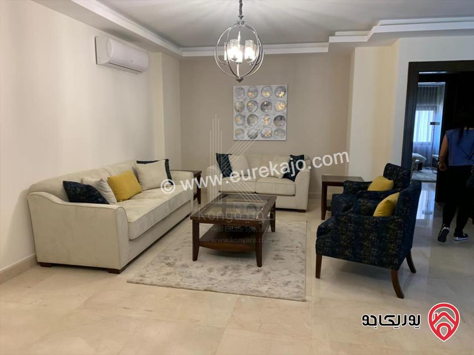 شقة فاخرة مفروشة مساحة 180م للايجار في عمان - الدوار الرابع