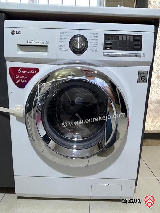 شقة مفروشة شبه ارضية مساحة 140م داخلي و 200م خارجي للإيجار في عمان - البنيات