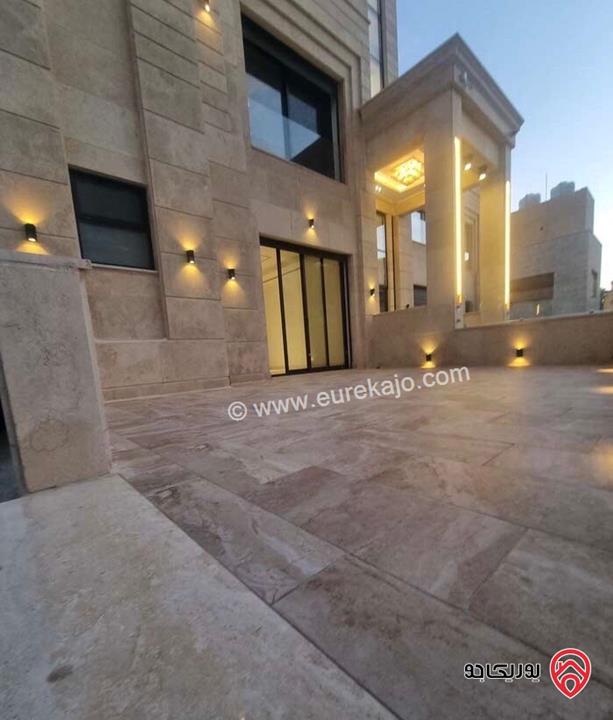 شقة ارضية مساحة 220م مع حوض سباحة للبيع في عمان - دابوق 