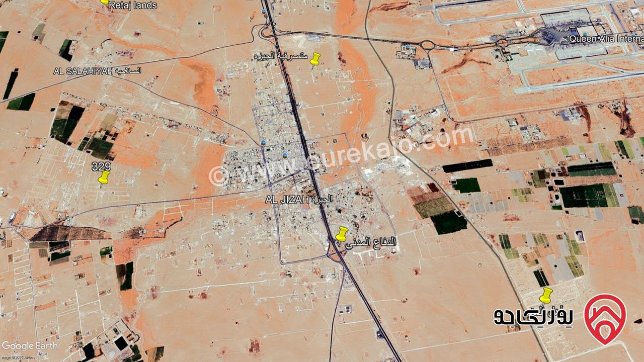 قطعة أرض مساحة 515م للبيع في عمان - زويزا حوض زويزا الشرقي مشروع زينة عمان