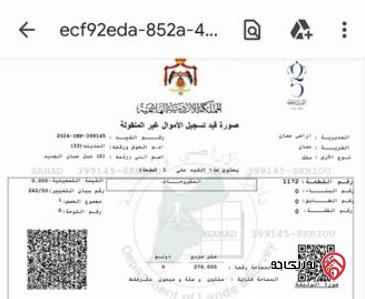 عمارة استثمارية على أرض 276م للبيع في عمان - منطقة جبل عمان قرب الدوار الثالث بشكل مستعجل