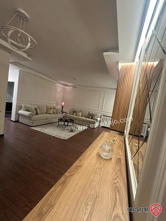 شقة مفروشة أرضية مساحة 142م للإيجار في عمان - عبدون من المالك