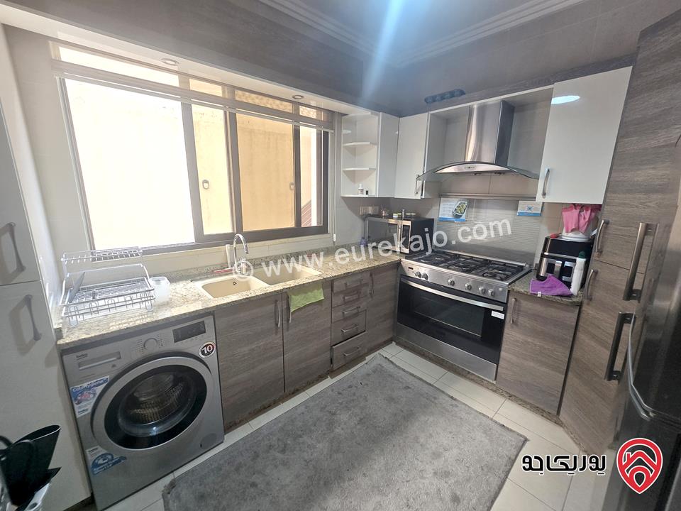 شقه تسوية مساحة 160م داخلي و 150م خارجي للإيجار مفروشة في عمان - خلدا