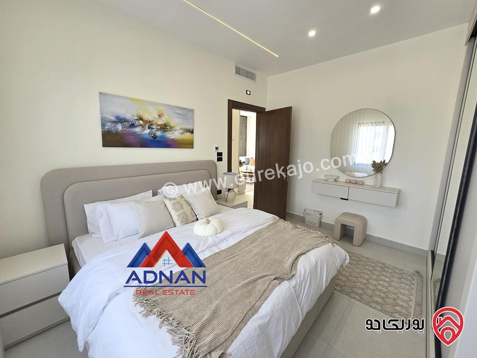 شقة مفروشة طابق ثالث مساحة 85م جديدة لم تسكن للإيجار السنوي في عمان - الصويفية