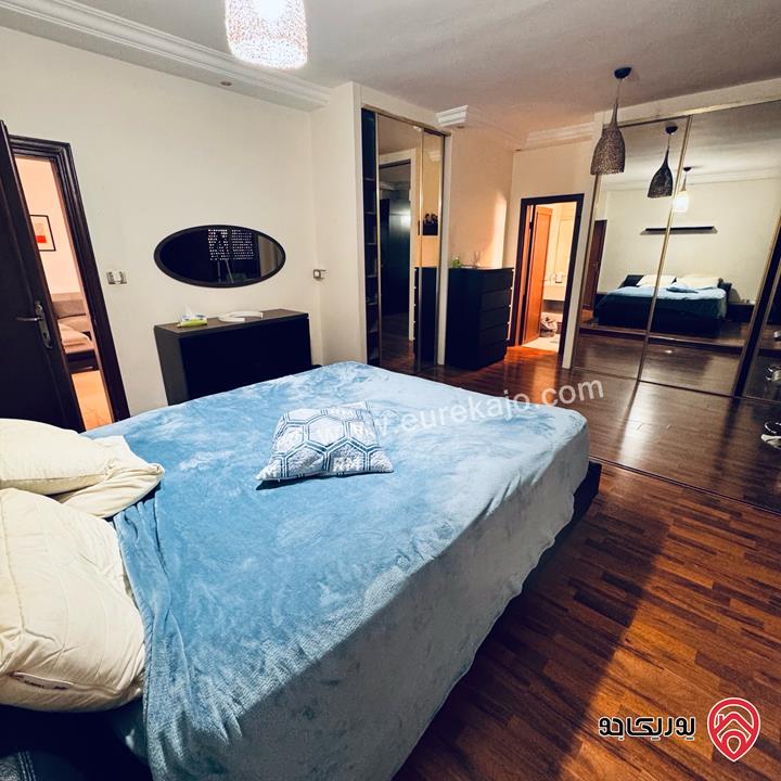 شقة مفروشة طابق ثاني مساحة 127م تشطيب راقي للإيجار في عمان - حي الكرسي من المالك مباشرة 