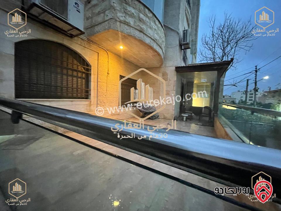 شقة سوبر ديلوكس ارضية مساحة 190م للايجار في عمان - خلدا 