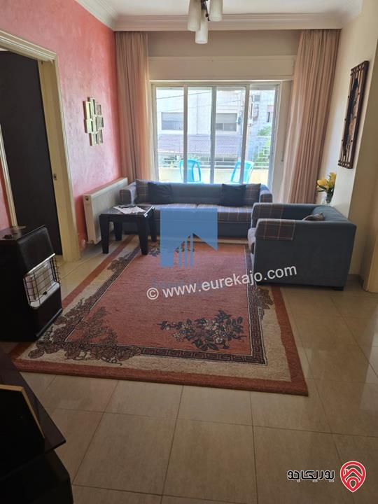 شقة مفروشة فاخرة للبيع في عمان - خلدا قرب تقاطع السكر طابق ثالث 150م تشطيب سوبر ديلوكس بسعر مغري