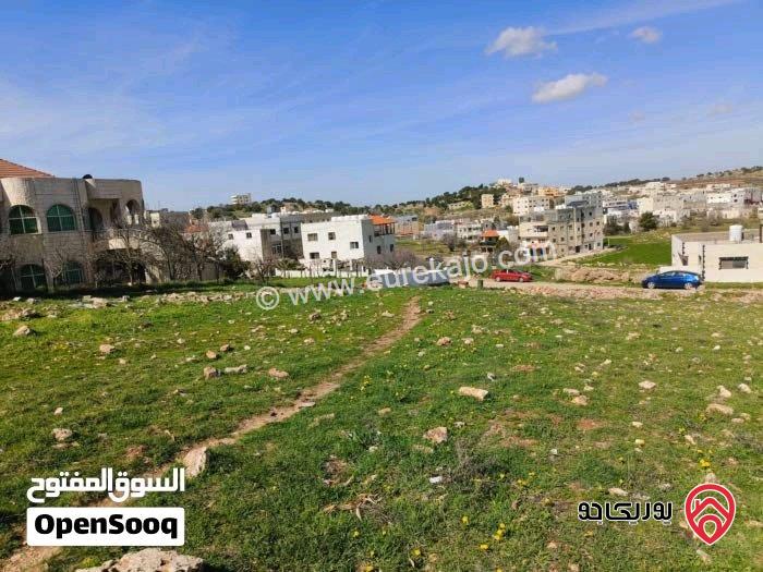 قطعة أرض مساحة 852م للبيع في عجلون - عبين