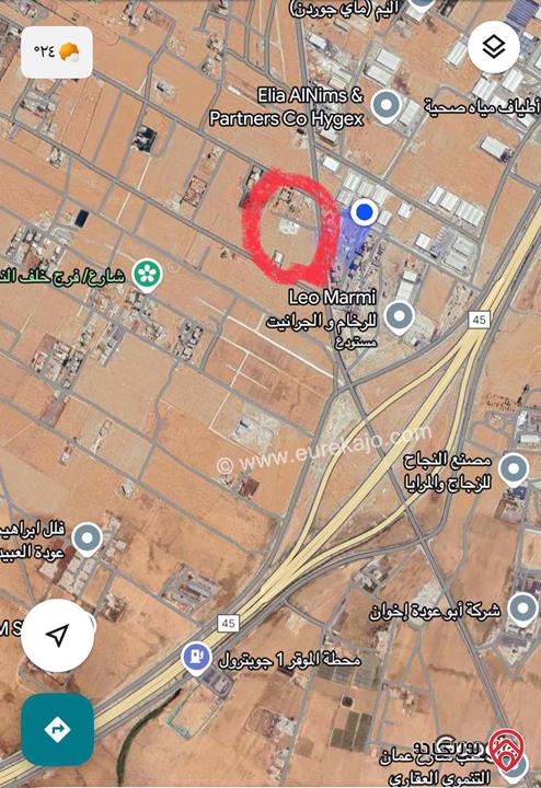 قطعه ارض للبيع المساحه من دنم الى 10 دنمات شارع الميه بالقرب من جسر الذهيبه تابعه لقضاء رجم الشامي الموقر تبعد عن شارع الميه 300 متر فقط منطقه مميزه وجميله وهادئه 