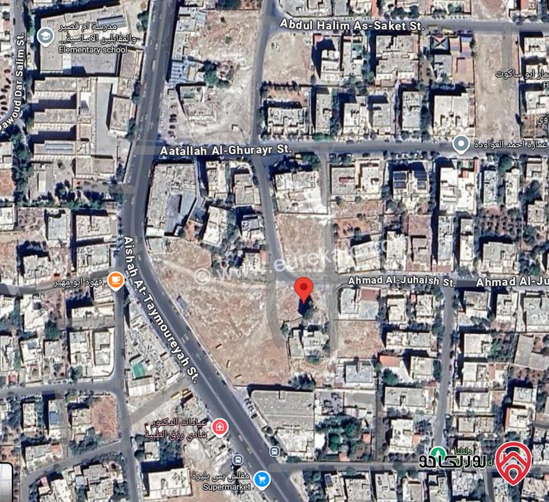 ارض مساحة 800م للبيع في عمان - المقابلين