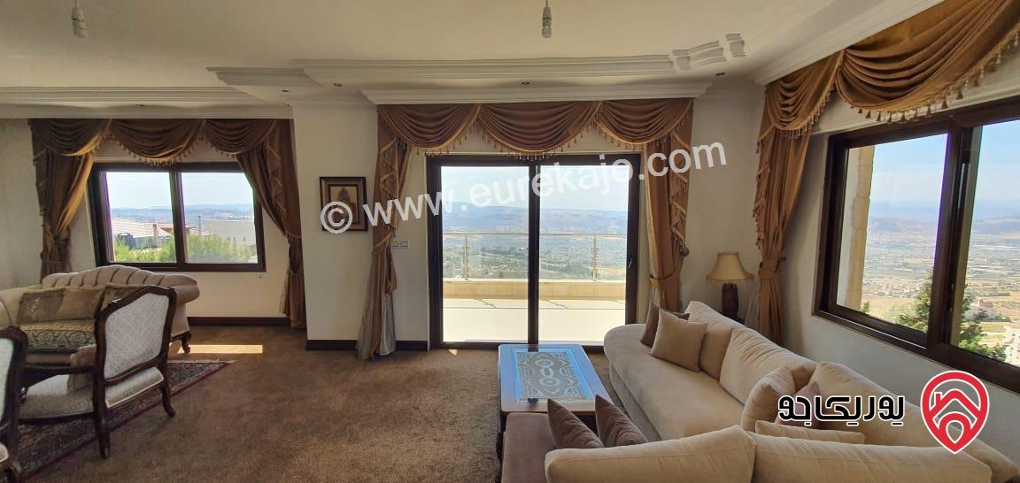 Super deluxe Apartment with amazing viewsشقة ذات اطلالة للبيع في عمان - الجبيهة مساحة 277م 