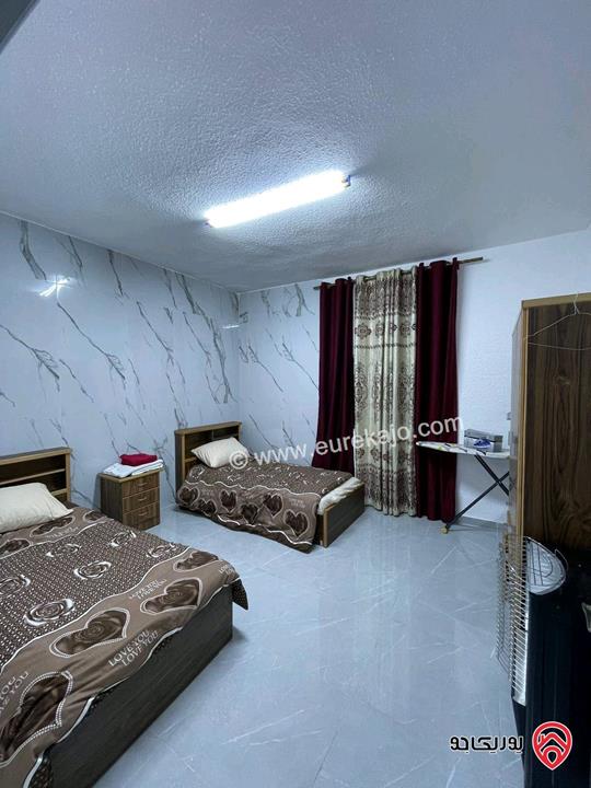 شقه مفروشة طابق ثاني مساحة 120م للايجار في محافظة جرش