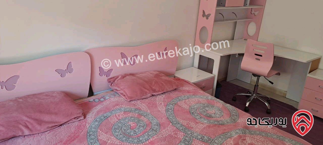 شقة مفروشة مساحة 170م طابق ثالث للايجار في عمان - تلاع العلي 