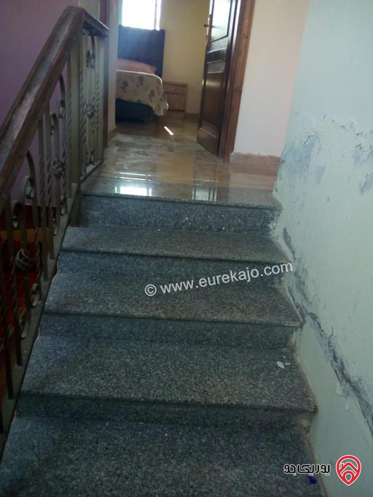 مزرعة مساحة الأرض 680م عليها بناء 160م للبيع في الحمة شمال اربد المخبية