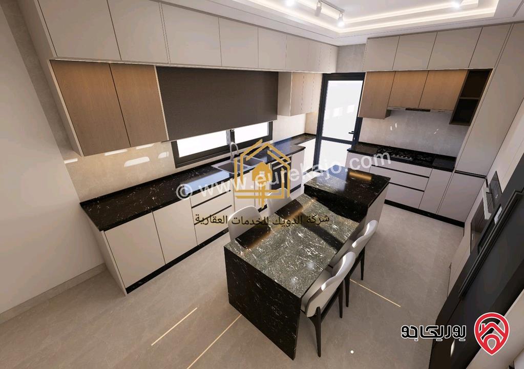 شقة جديدة لم تسكن مساحة 230م داخلي و 250م خارجي للايجار في عمان - الجبيهة 