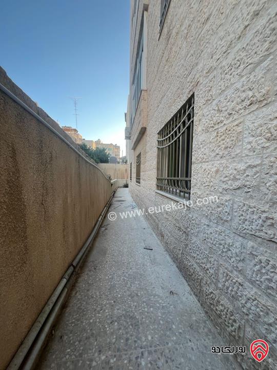 شقة شبه أرضية مساحة 170م للايجار في عمان - خلدا