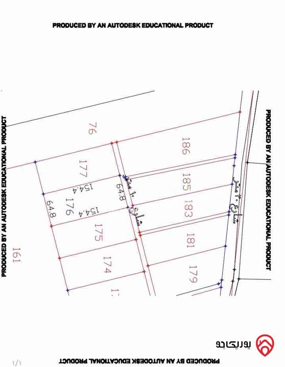 قطعة ارض مساحة 10 دونم للبيع فى عمان - بريك حوض المرج
