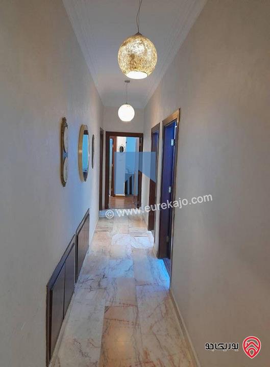 شقة مفروشة فاخرة للبيع في عمان - خلدا - العوجانية قرب المعارف والهمشري طابق ثالث 190م تشطيب سوبر ديلوكس