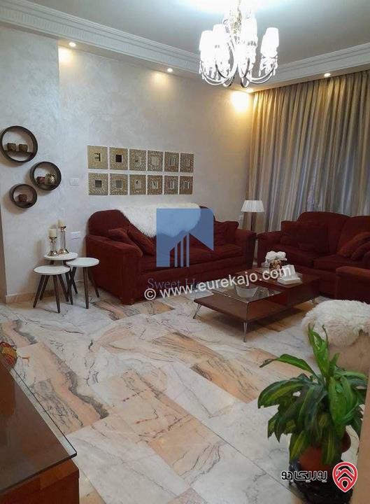 شقة مفروشة فاخرة للبيع في عمان - خلدا - العوجانية قرب المعارف والهمشري طابق ثالث 190م تشطيب سوبر ديلوكس