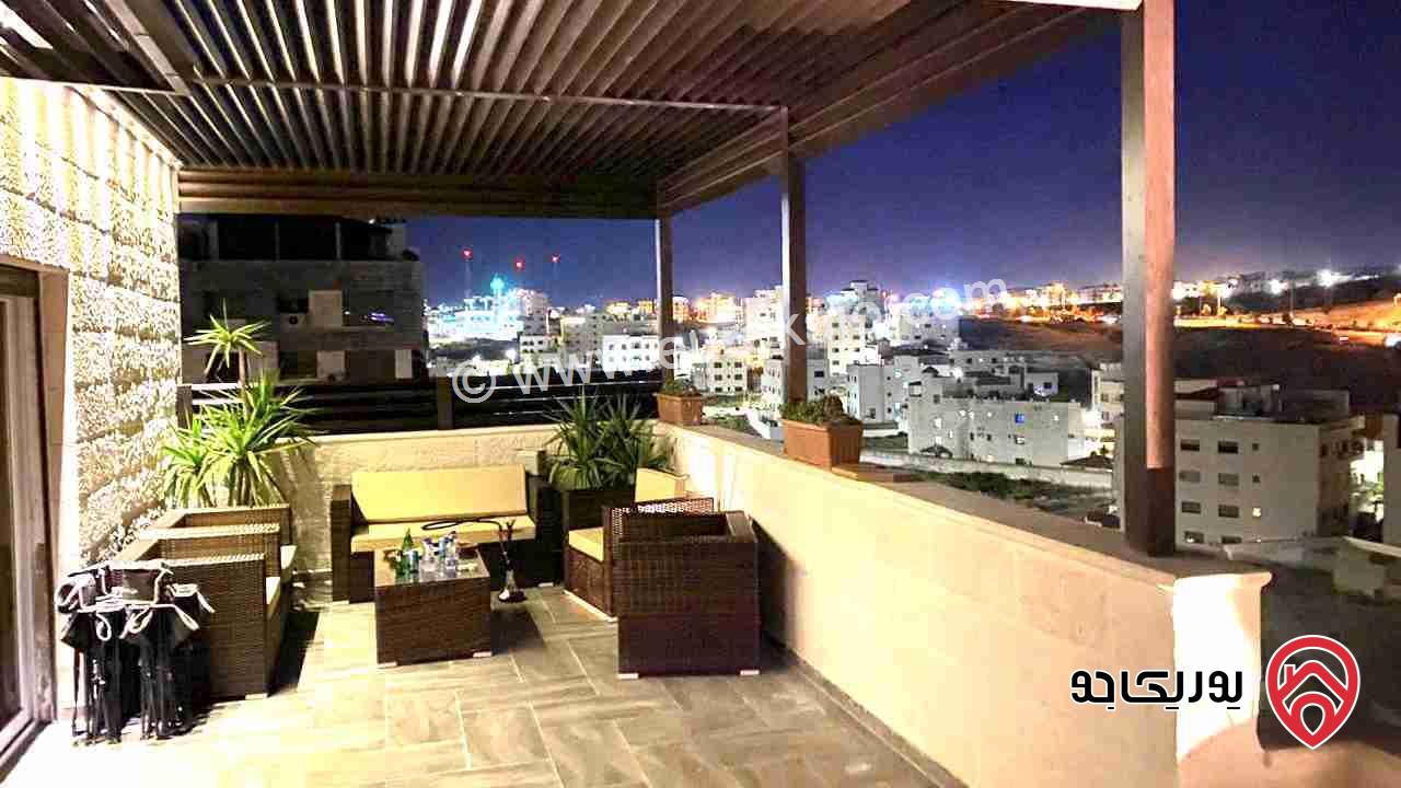 رووف مساحة 70م للايجار مفروش في عمان - الياسمين ربوة عبدون