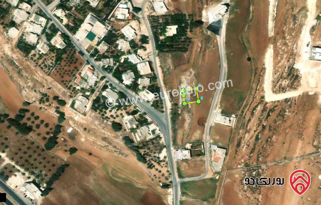 قطعة ارض مساحة 513م للبيع من أراضي ناعور /ام البساتين  قريبة من الشارع الرئيسي