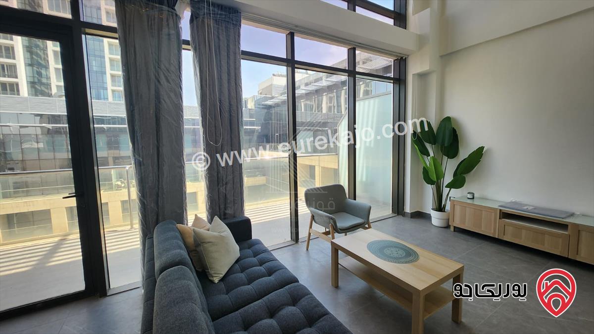 شقة استثمارية مفروشة مساحة 93م للبيع في عمان - العبدلي برج داماك