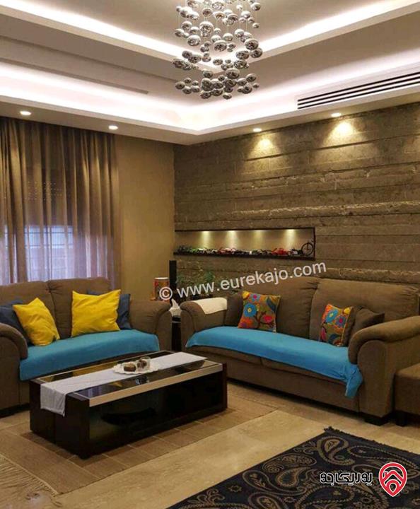 شقة مفروشة مساحة 220م طابق أول للايجار في عمان - دابوق