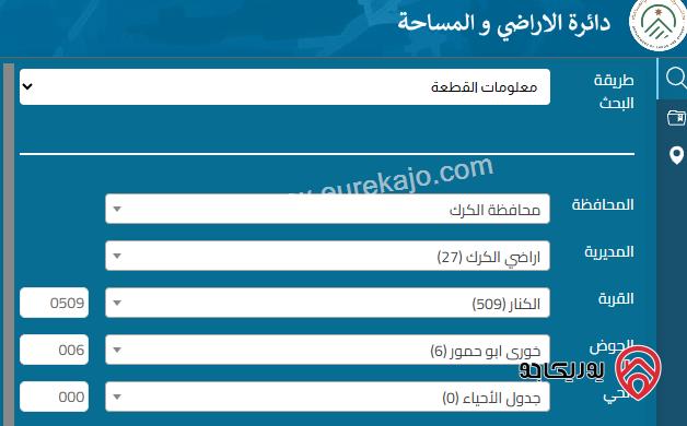 قطعتي ارض متجاورات 475م و 604م للبيع في الكرك - المنشية