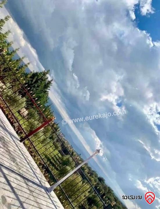 شاليه ومزرعة مساحة الأرض 3 دونم و 404م والبناء 150م للبيع في جرش