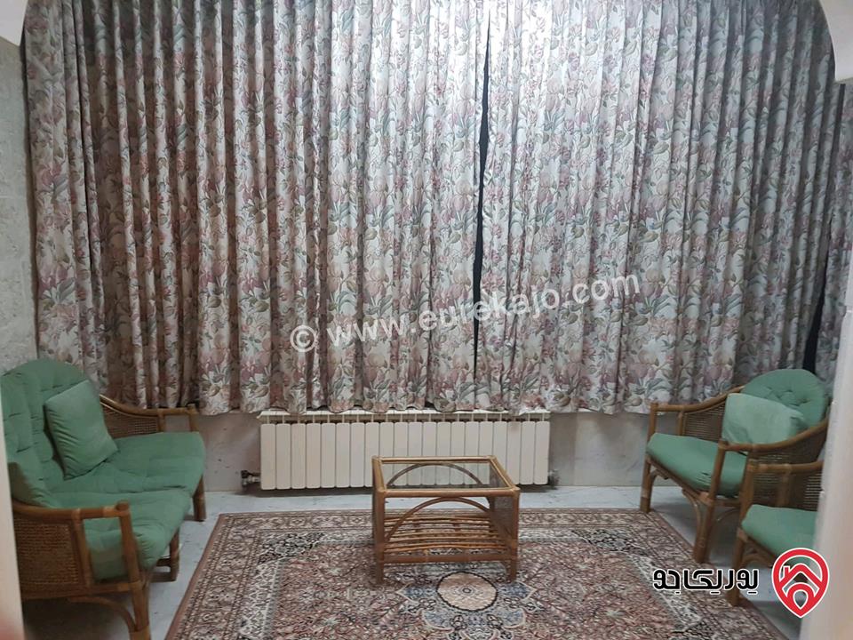 شقة مفروشة طابق اول مساحة 180م للايجار في عمان - الدوار الخامس 