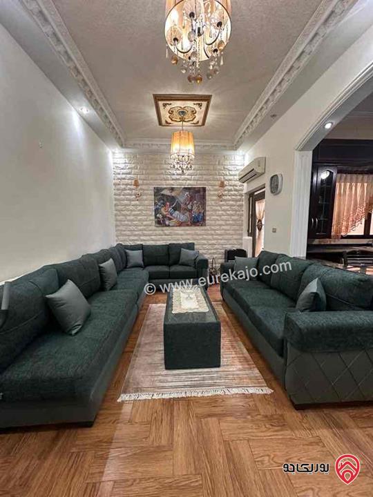 شقة مفروشة مساحة 250م طابق أرضي للايجار في عمان - الجاردنز