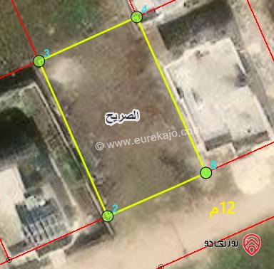 ارض 570م للبيع في اربد - من اراضي الصريح ضمن حوض المسرب الجنوبي 