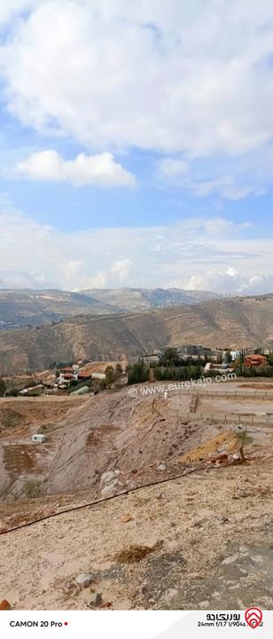 ارض استثمارية ذات اطلالة خلابة على الغرب مساحة 5 دونم للبيع في ماحص حوض ام الخال