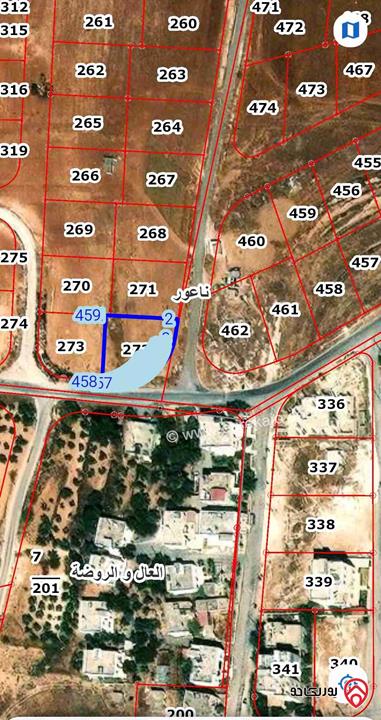 قطعة ارض مساحتها 794م للبيع في عمان - ناعور القهاقير