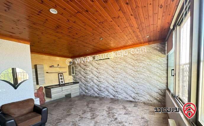 شقة دوبلكس طابق ثالث مع روف مساحة 310متر للإيجار في عمان - رجم عميش 