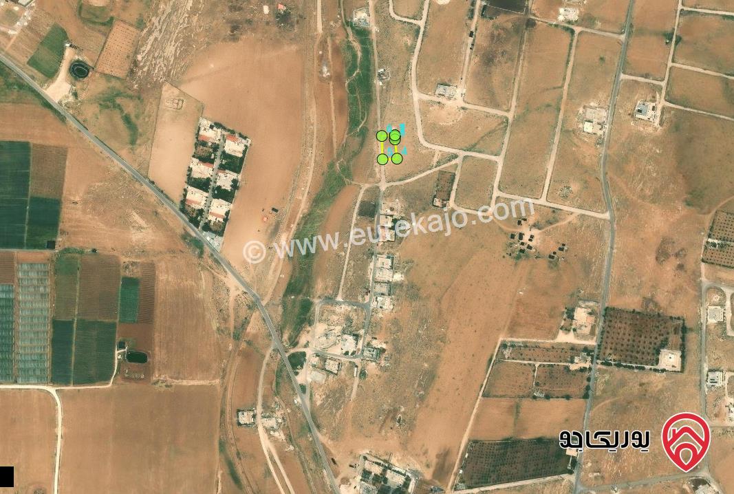 ارض مساحة 688م للبيع من اراضي جنوب عمان اللبن - حوض القليب