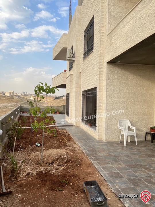 شقة أرضية مساحة 210م داخلي و 120م خارجي للبيع في عمان - مرج الحمام