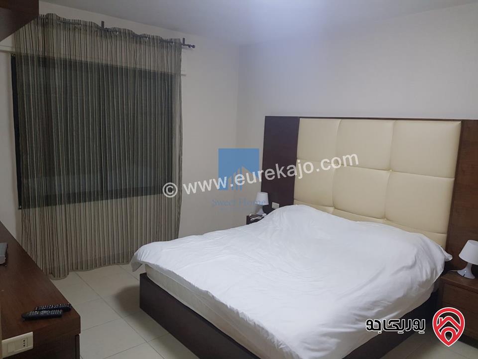 شقة أرضية مفروشة فاخرة للبيع في جبل عمان - مقابل رئاسة الوزراء وقرب فندق عمان ويست 100م مع ترسات 110م بسعر مغري