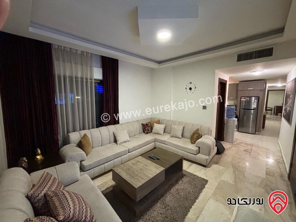 شقة مفروشة طابق ثالث مساحة 100م للايجار في عمان - ضاحية الامير راشد