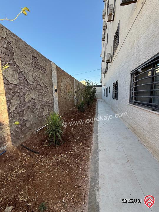 شقة شبه ارضية مساحة 184م مع ترس وحديقة 120م سوبر ديلوكس للبيع في عمان - المقابلين 