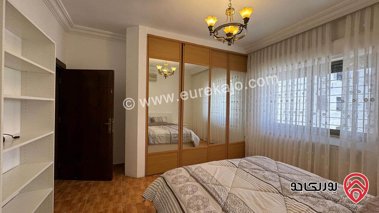 شقة مفروشة مساحة 230م طابق ثالث للايجار في عمان - أذينة