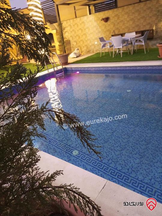 شاليه مساحة البناء 210م على أرض 300م للبيع بالأغوار - الروضة العلوية 